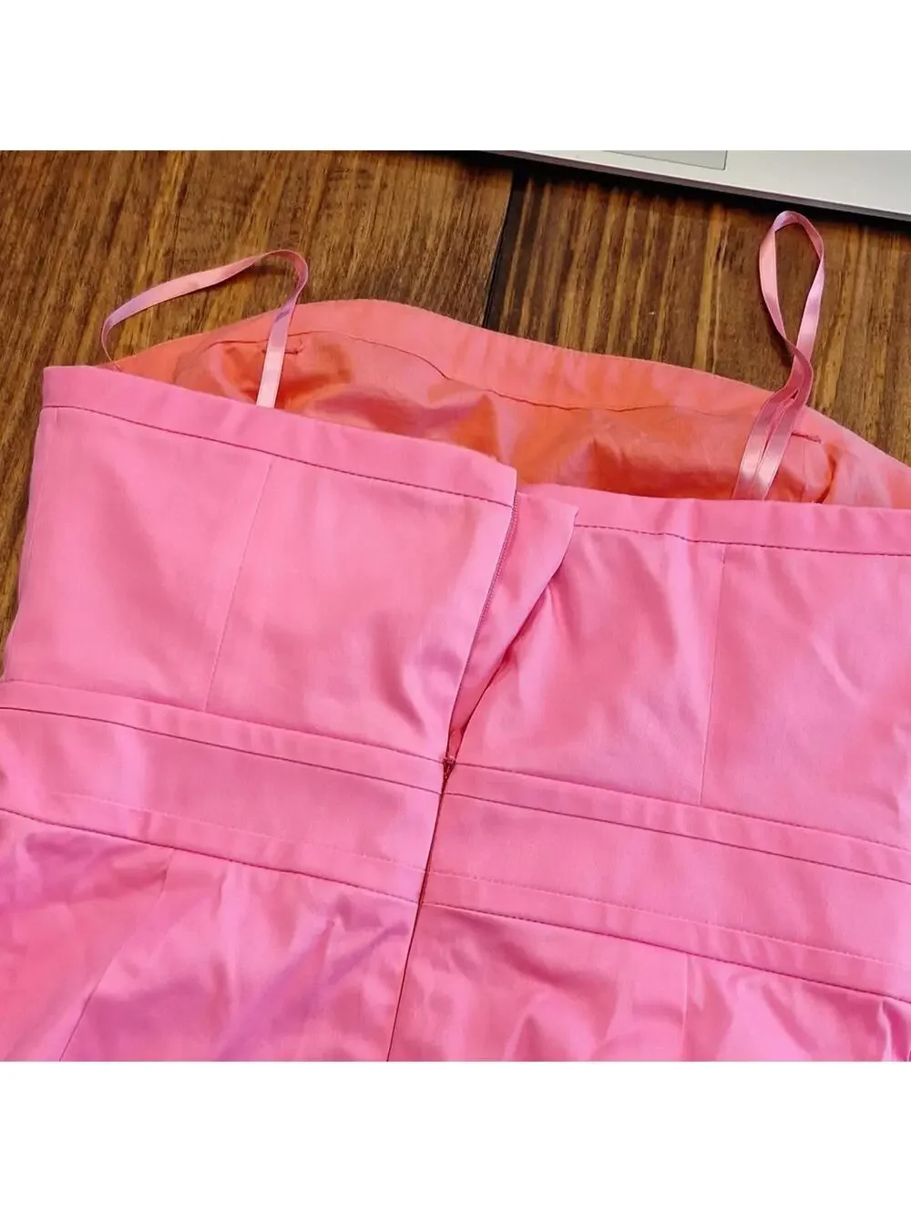 Nwt J Crew Hot Pink Strapless Pencil Dress Size 0
